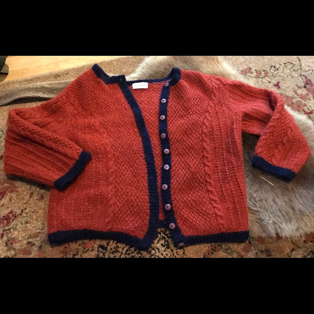 Vintage Sm-Med hand made sweater